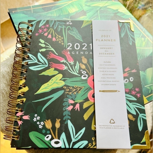 🍁3/$10 NEW 2021 Idlewild Co. Big Island Wire-bound Planner - Picture 13 of 17